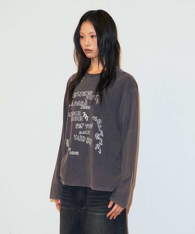 WASHED 10YEARS LS TEE