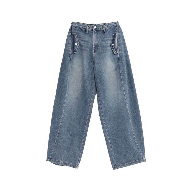 [MADE] Flat Two Way Balloon Denim Pants