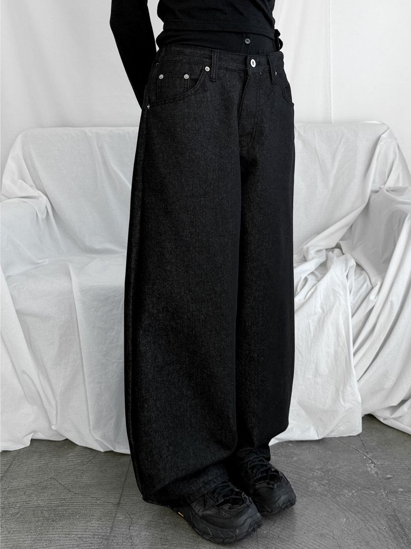  BALLON BLACK DENIM PANTS