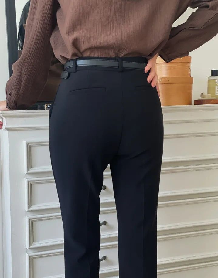 Heps Banding Span Bootcut Slacks