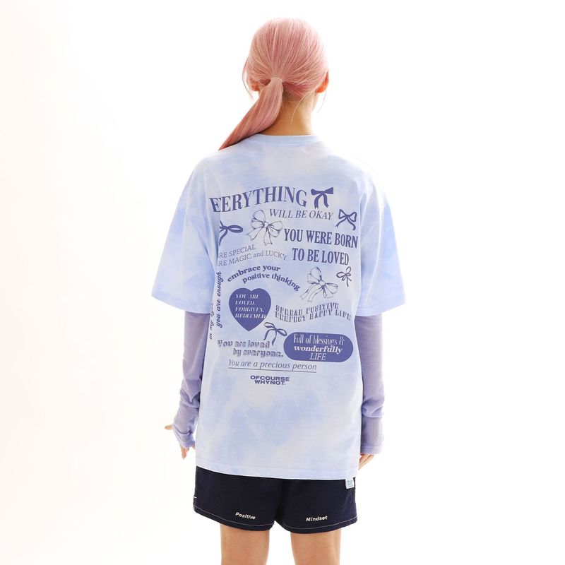 エブリデイマジックTシャツ_ブルー