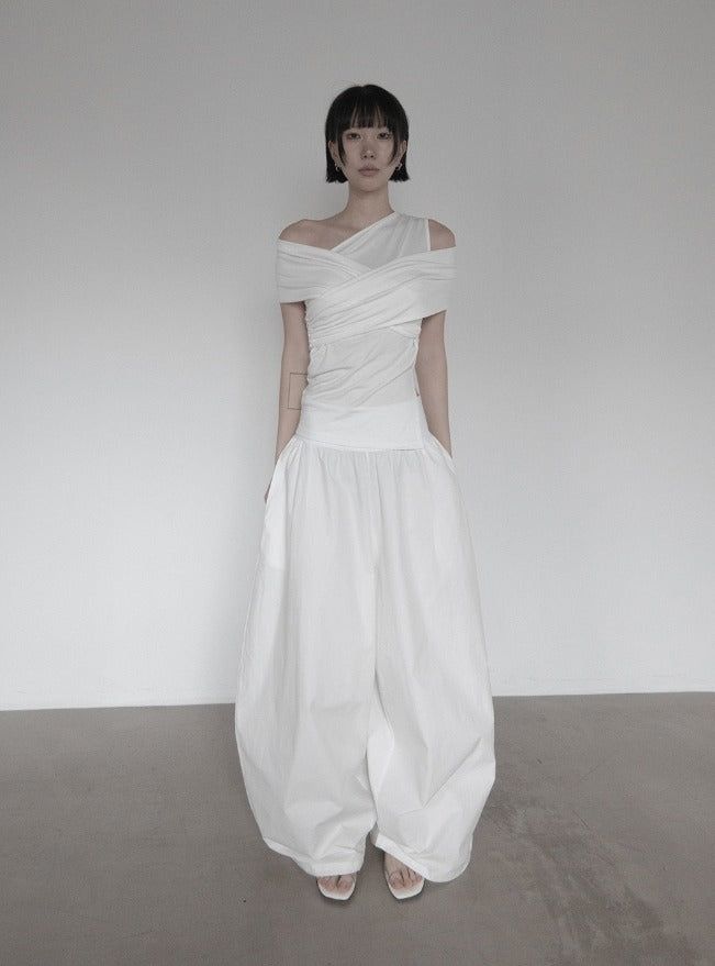 Arco Maxi Curved Pants