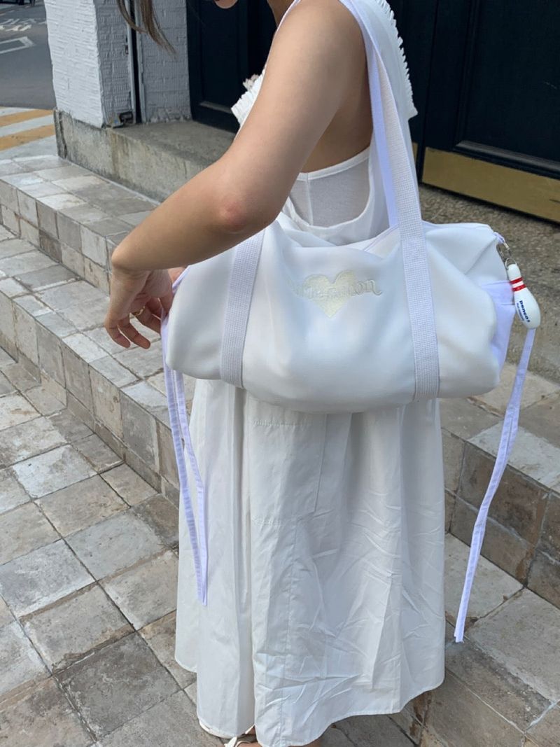 bitteschon ribbon ballet bag