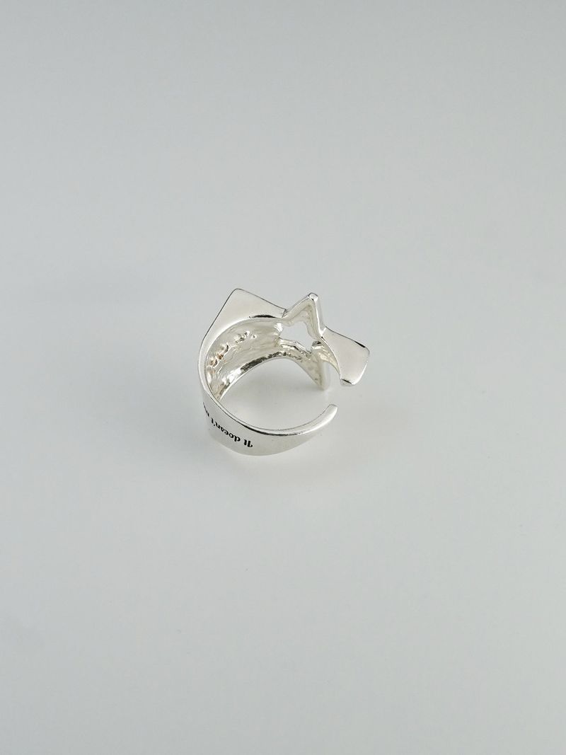 [925silver] Super star ring