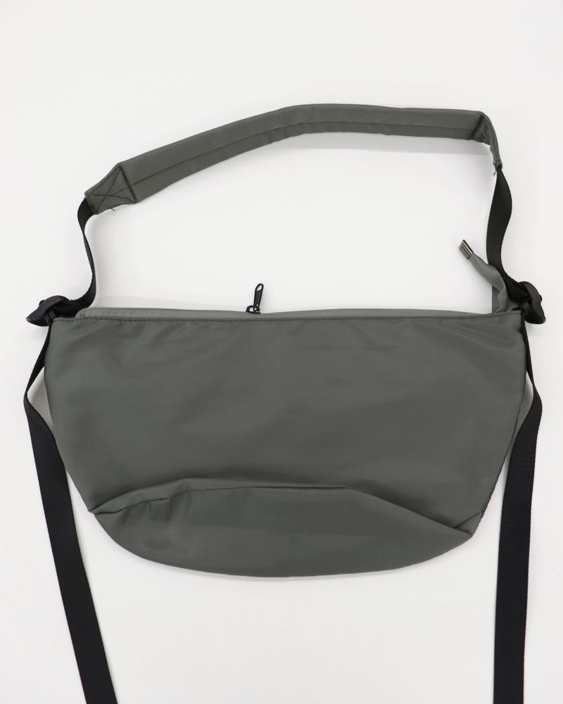 Kintz mesh color combination nylon messenger cross bag