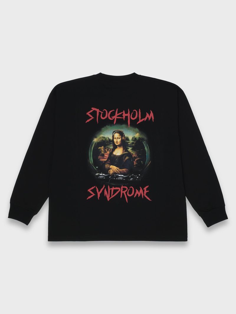 stockholm syndrome（ストックホルムシンドローム）の「DJ MONA LISA LS TEE - BLACK（Tops）」