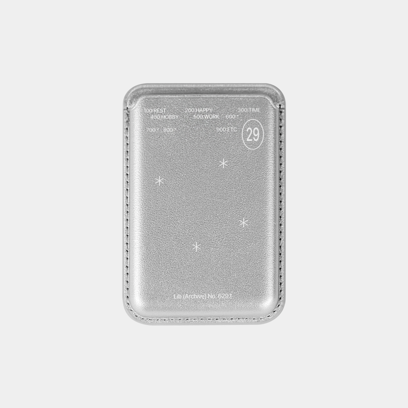 Lib(リブ)の「MagSafe Card Wallet - silver(Interior)」