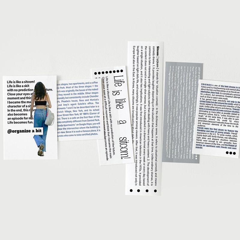 oab sitcom pack / scrap sticker set