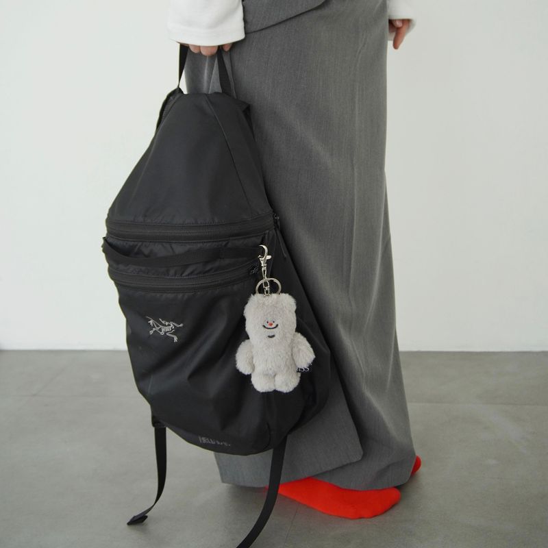 tuteogi gray doll keyring