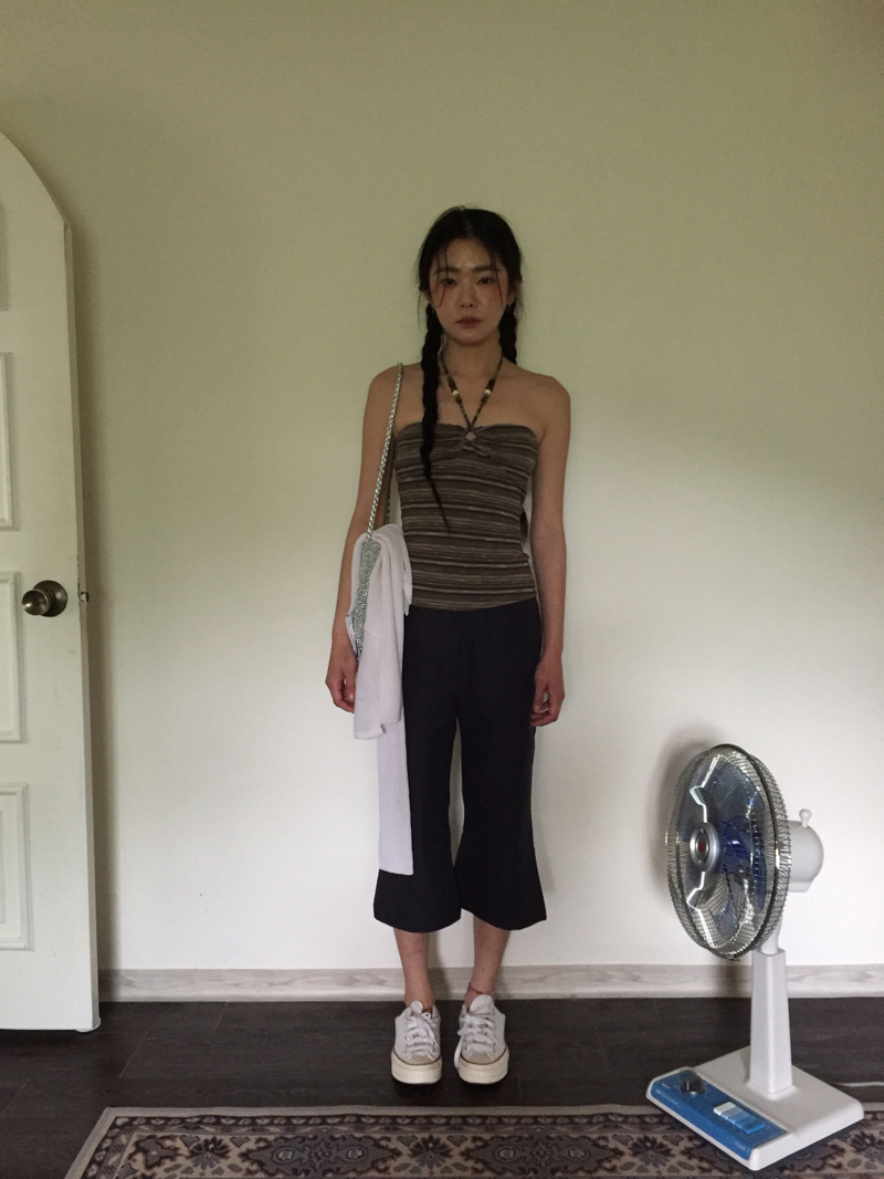 DUGGY(ダギー)の「Ringer Nomad Halterneck Cap Sleeveless (2color) (Tops)」