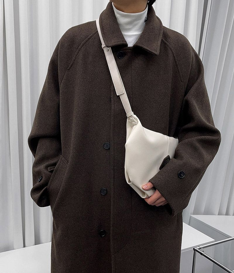 TW Regular Balmacan Wool Coat (3colors)