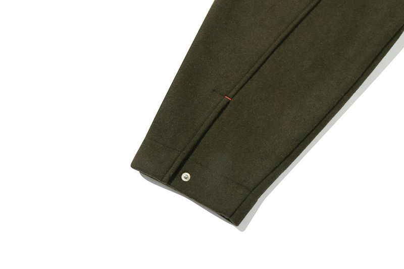 DOUBLE LAYER WOOL JACKET_KHAKI