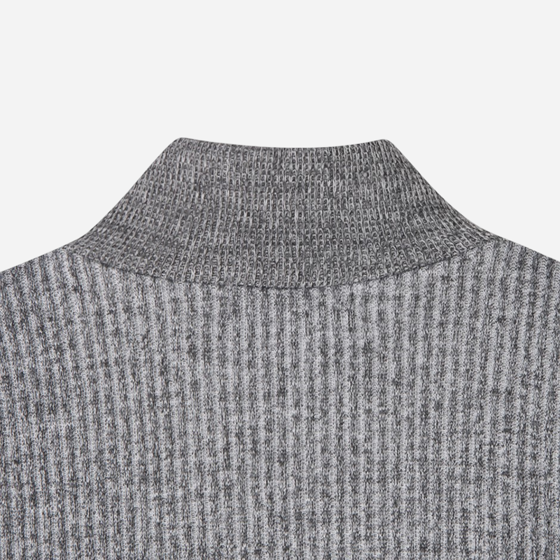 Heden Crop Knit Zip-up