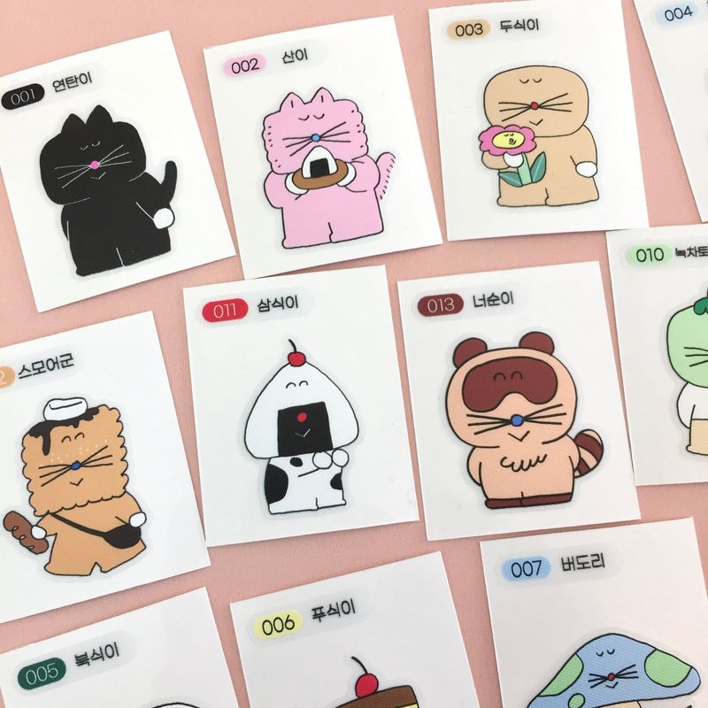 ランダムコレクションステッカーパック (4ea x 2)