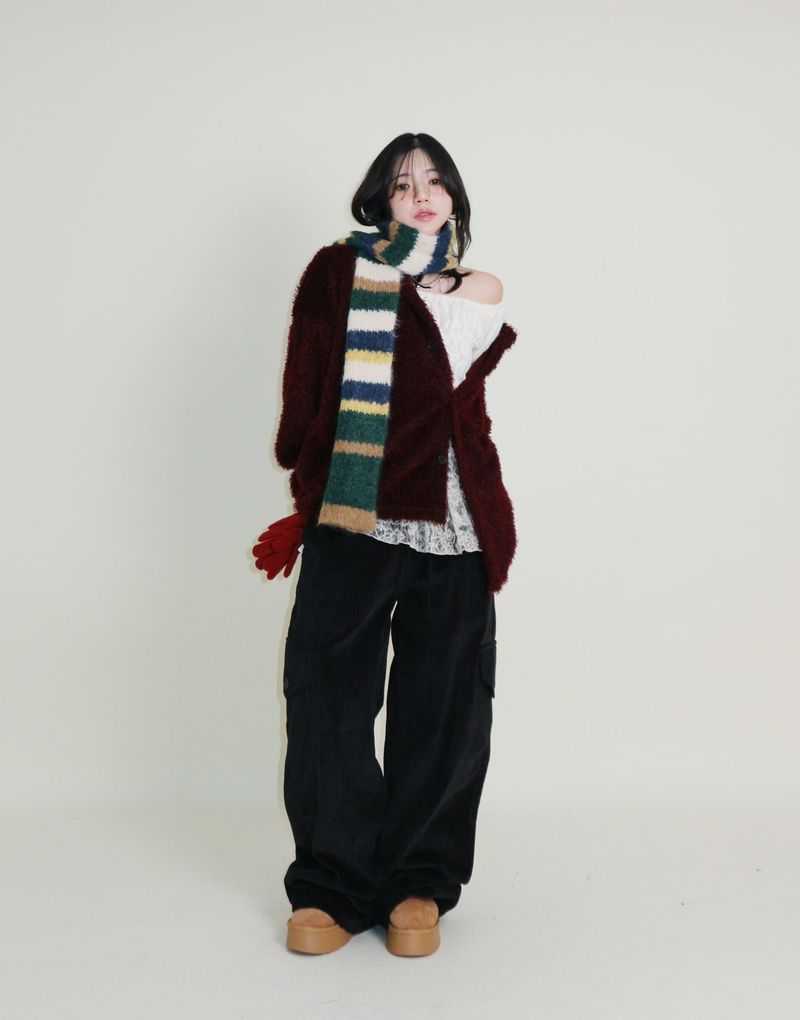 Ray Bookle Round Winter Cardigan (popularity item)