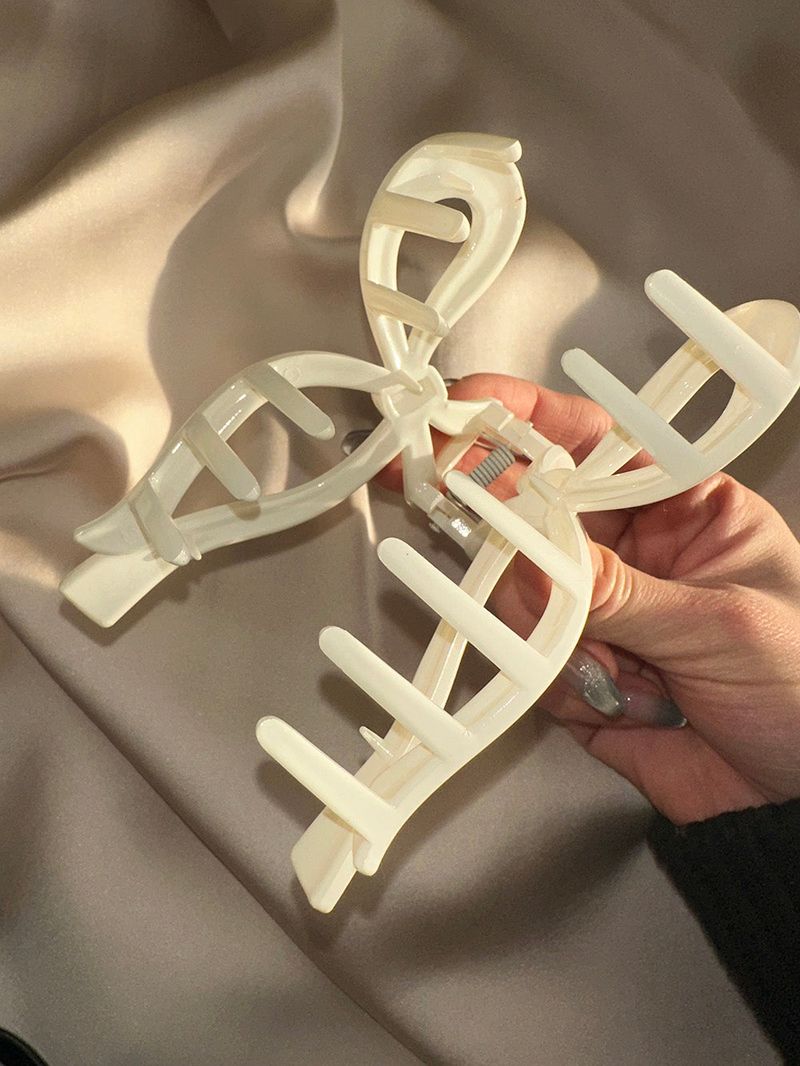 Flow ribbon hair clip (2color)