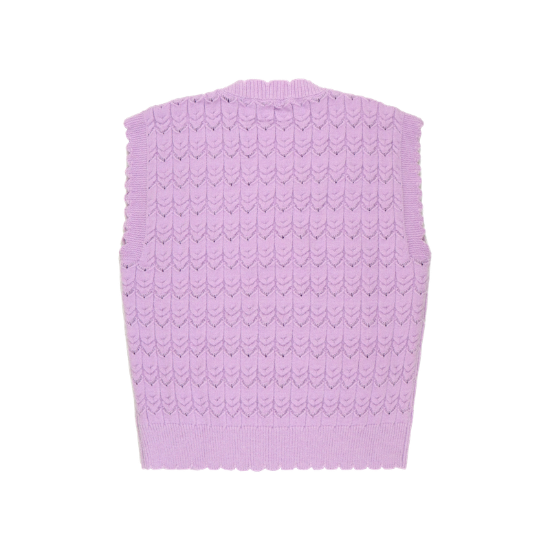MINI WAVE VEST_LAVENDER
