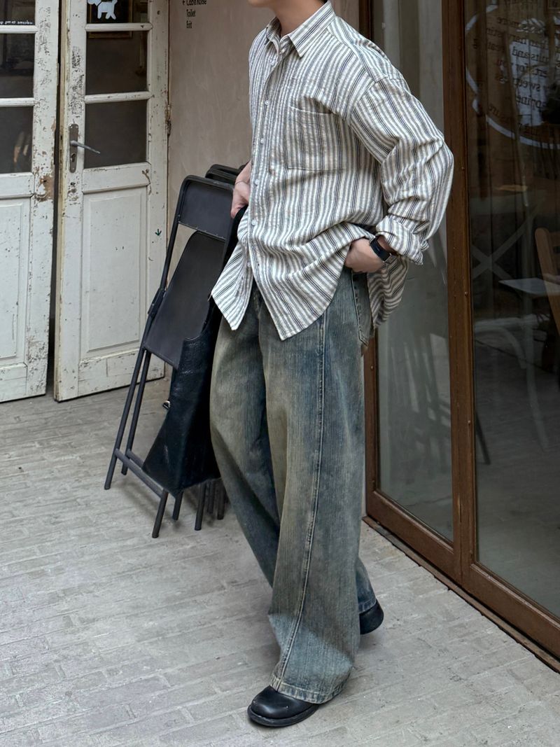 Settle stripe shirt