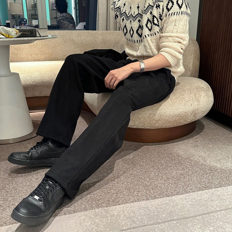 lemenne（ルメンヌ）の「[1+1] LMN Unbalanced napping corduroy wide pants (7 colors)（Pants）」