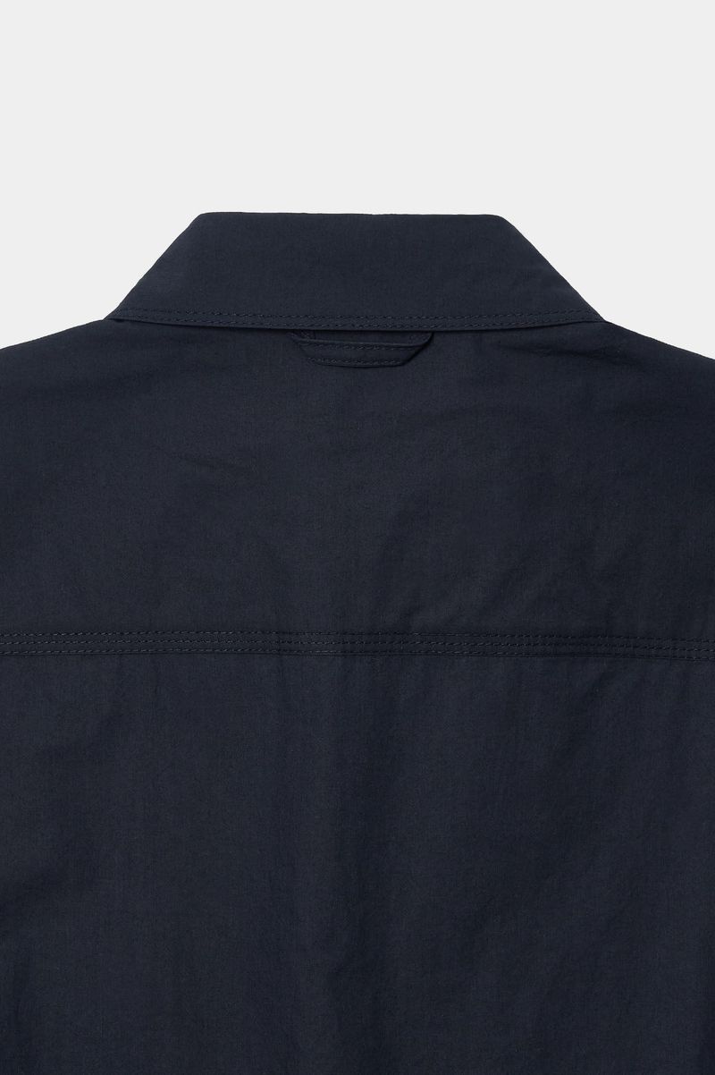 One Pocket Paper Work Shirt (Navy)