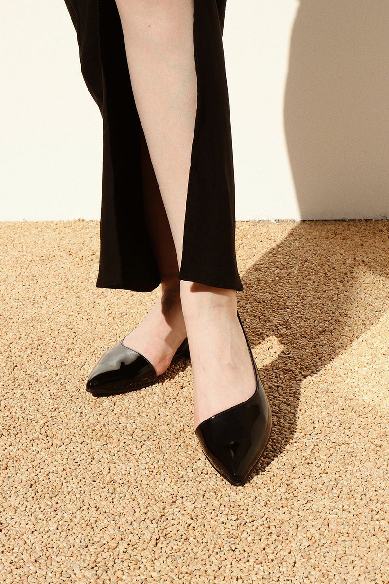 LUNA SLINGBACK SHOES_4COLORS