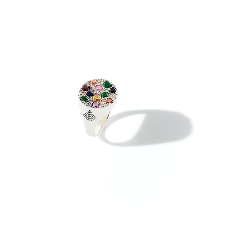 Frica Jewelry(フリカ ジュエリー)の「RAINBOW RING (stone)(Accessories)」