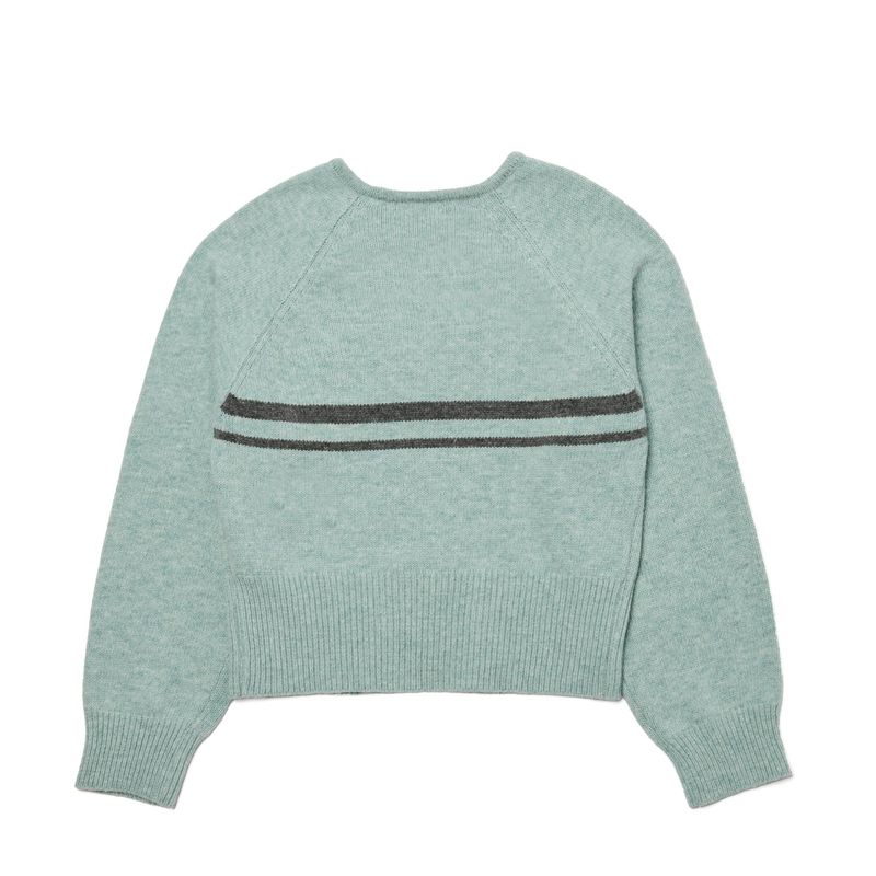 [LINE] Cut Out Line Knit Pullover (2colors)