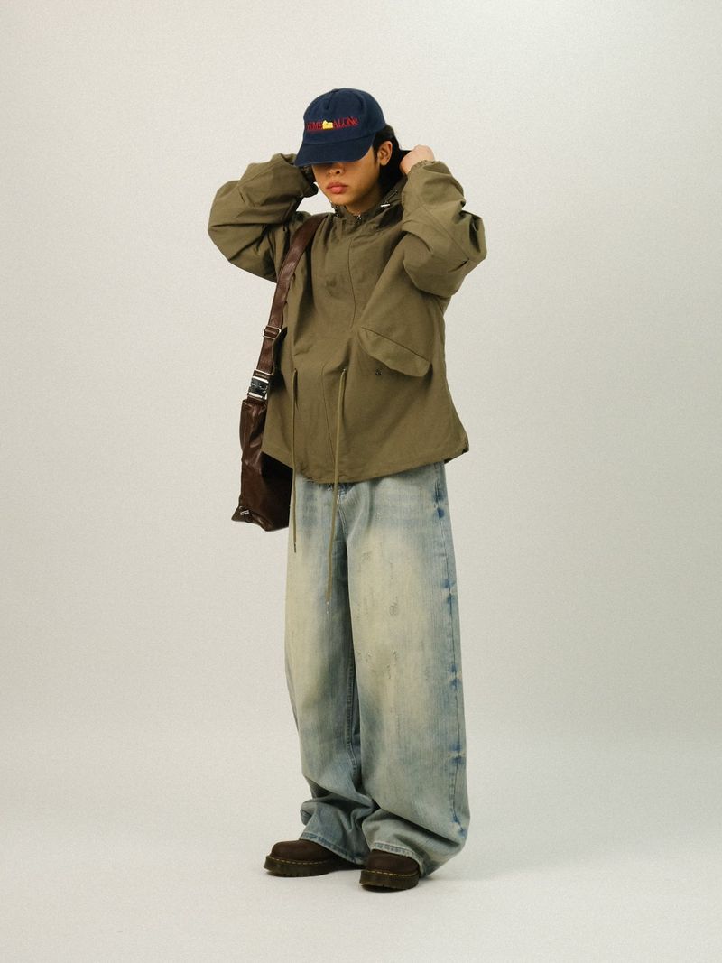 TD Yellow Washing Wide Denim