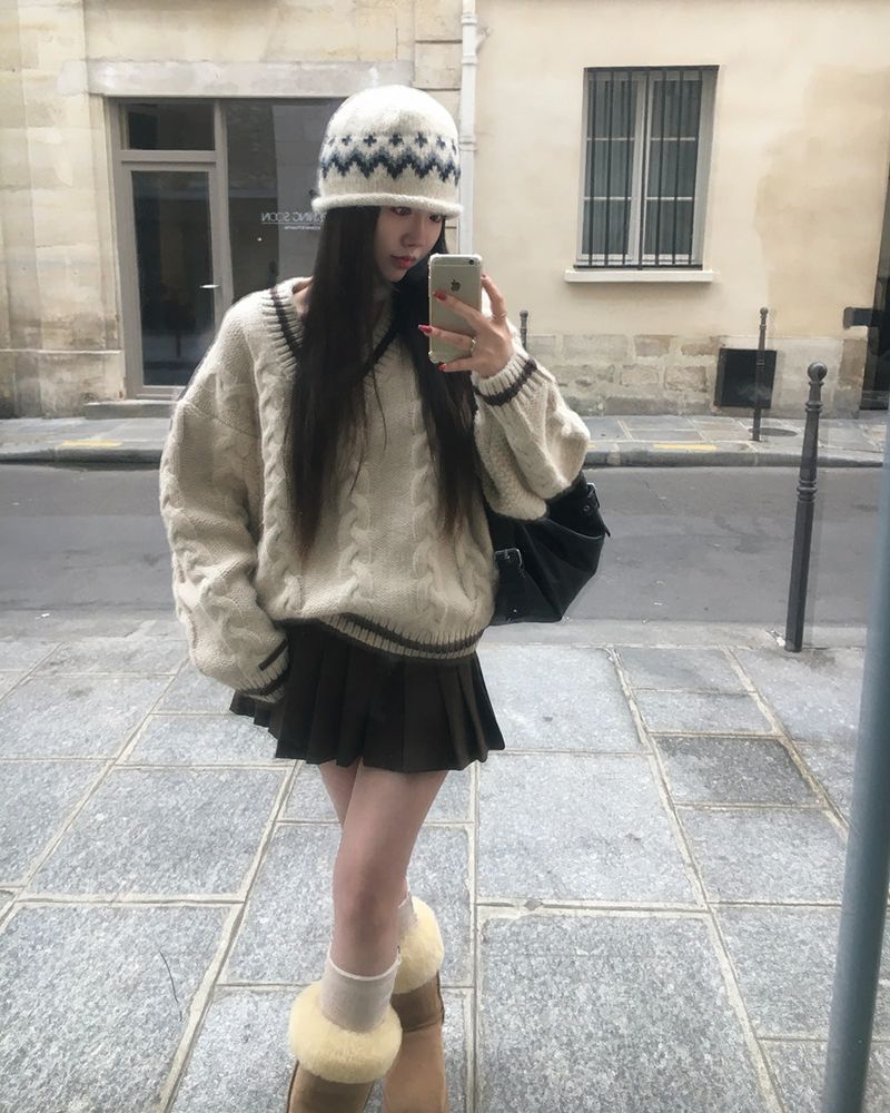 [ORIGINAL] After Platform Long Mouton Boots