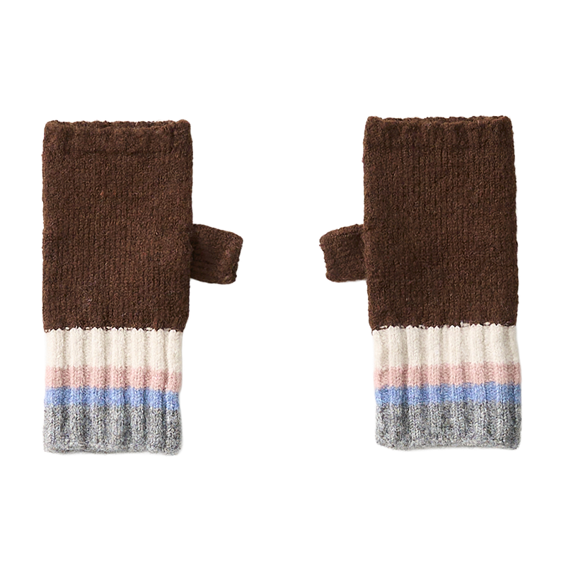 Color Layered Hand Warmer (Brown)