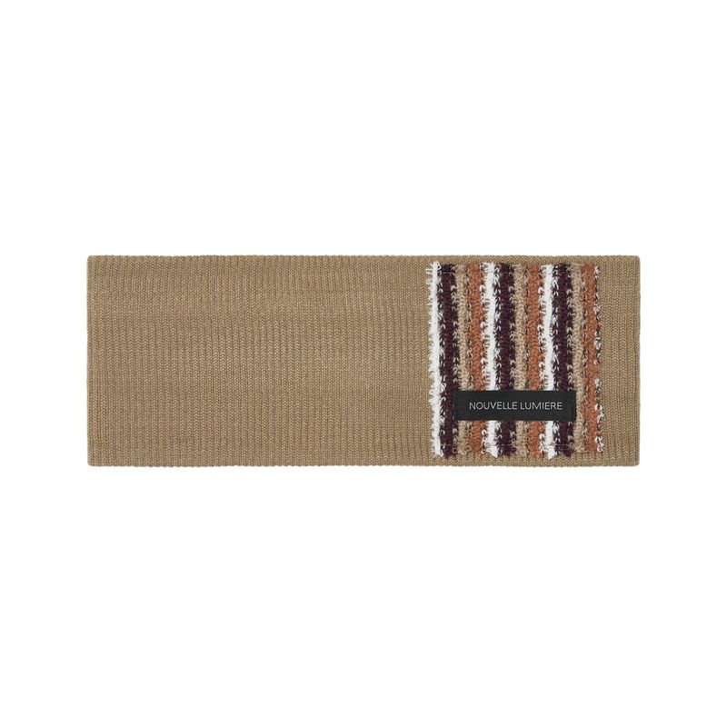 Nouvelle Lumiere(ヌヴェルルミエール)の「Akiv Hair Band Beige(Hair Accessories)」