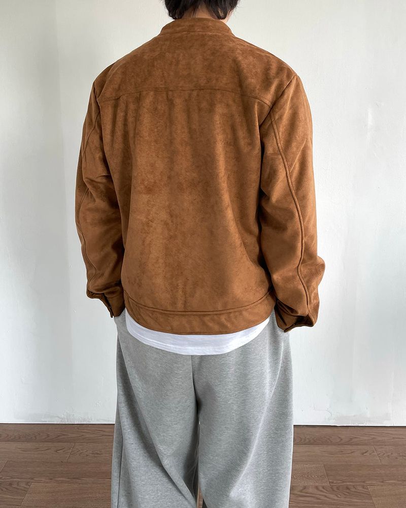 Nova Suede Snap Jacket