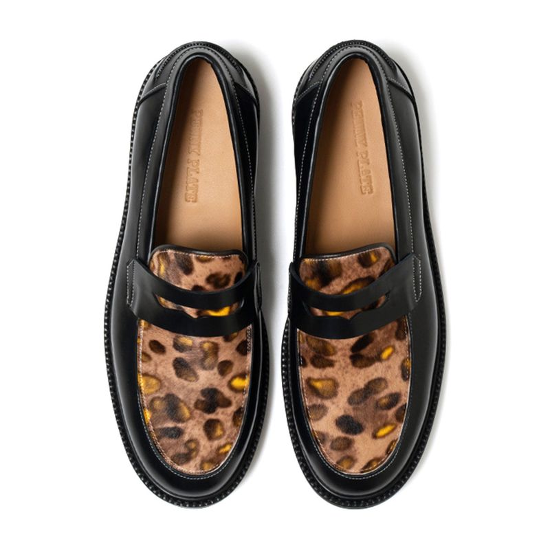 [MADE] MEN LOAFER LEOPARD EDITION LOW