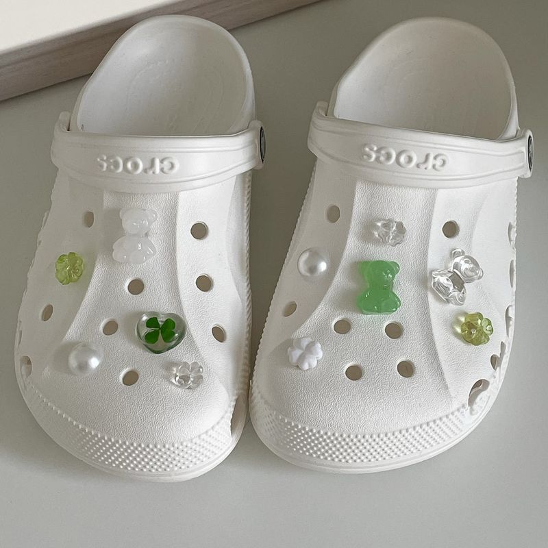 Ellebelle market（エルベルマーケット）の「[made]clover&clear ver resin shoes charm set （Shoes）」
