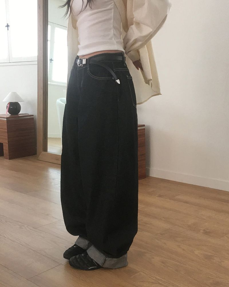 WONDER WONDER（ワンダーワンダー）の「Cozle Wide Denim Pants（Pants）」
