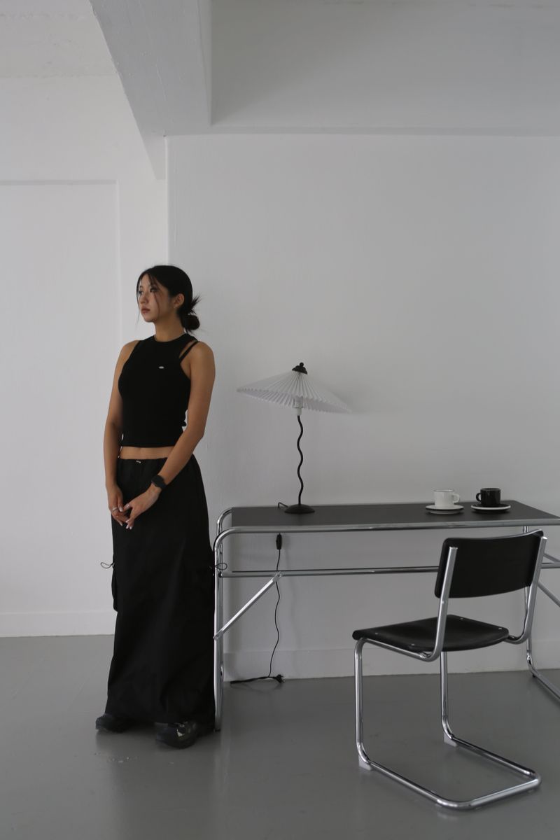 TOOSALTY(トゥーソルティー)の「NAS PARACHUTE MAXY SKIRTS(Skirts)」