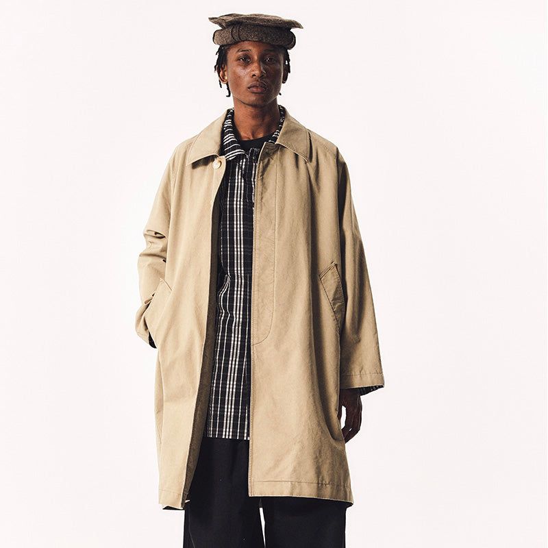 MANUFACTURE BY ATTEMPT（マニュファクチャー・バイ・アテンプト）の「COLLARED TRENCH COAT（Jackets/Outerwear）」