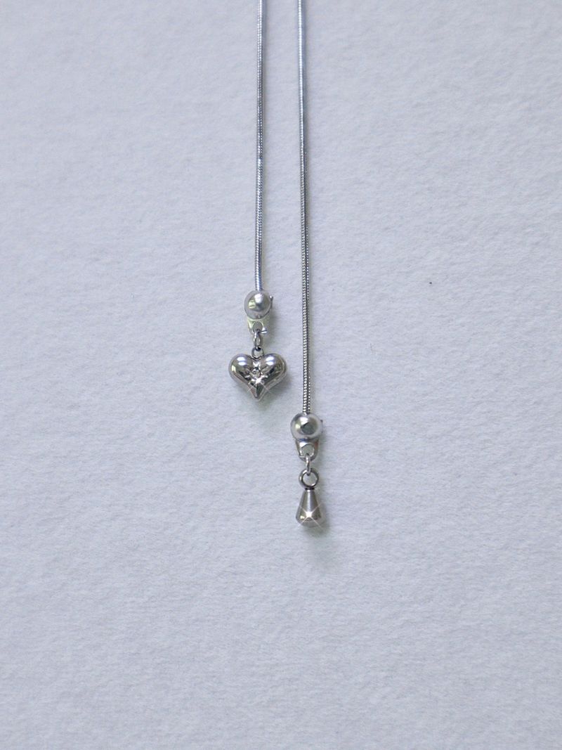 long heart light necklace