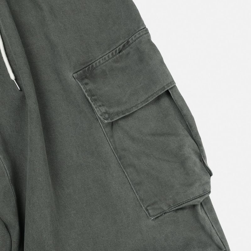 Cold-Washed Cargo Pants (6 Colors)