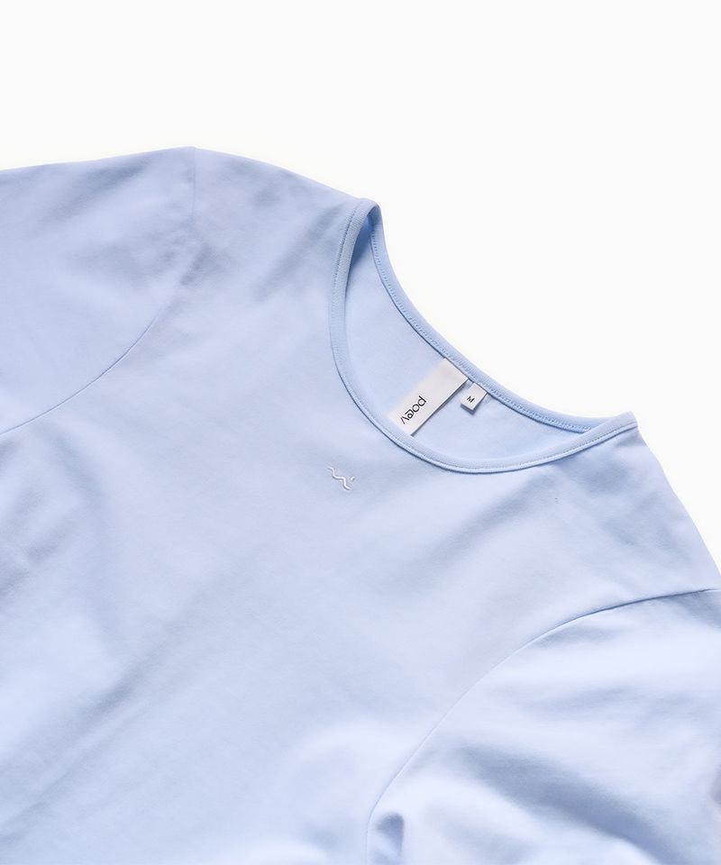 Poev Arched T-Shirt - Sky Blue