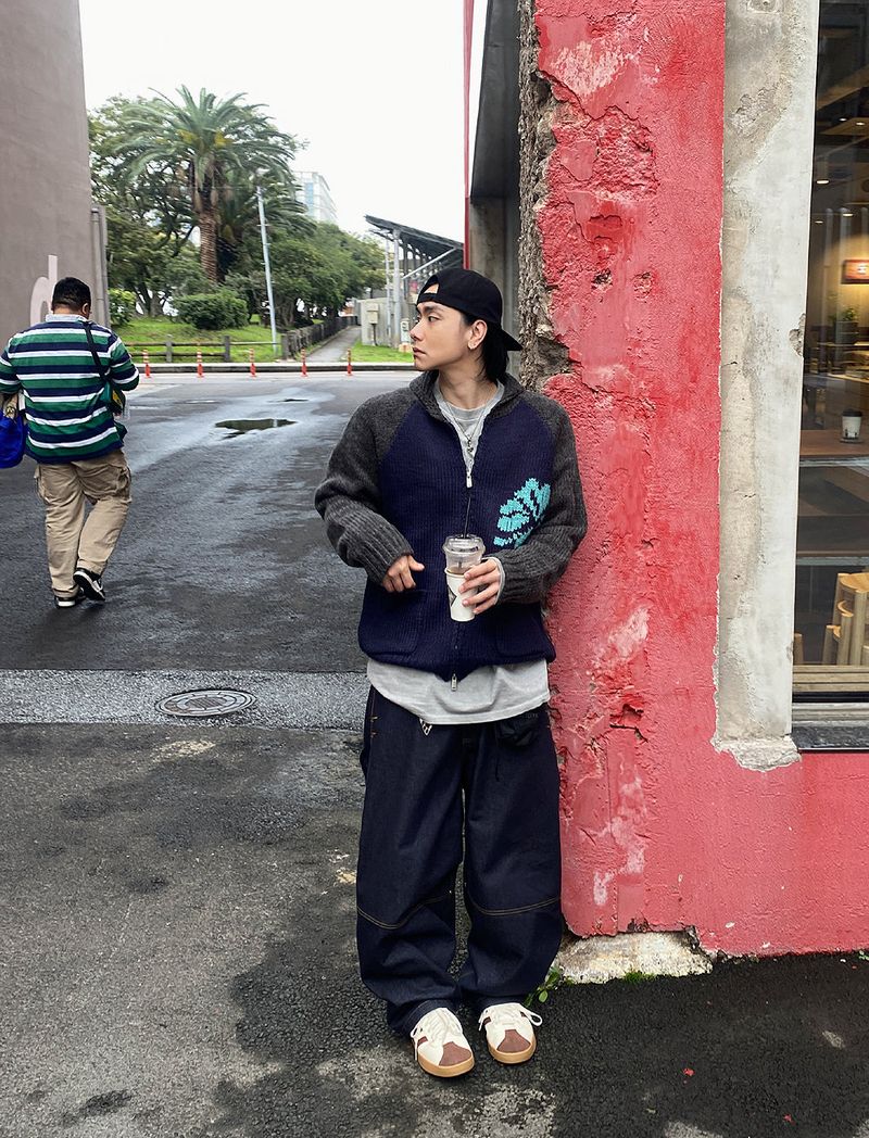 No.1010 clover KNIT zipper CD