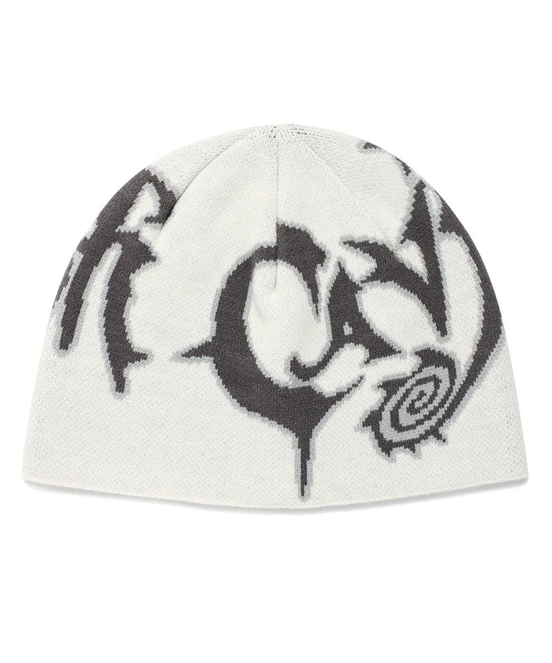cavish（カビシ）の「PSYCHE JACQUARD BEANIE IVORY(CV2FSUAB20A)（Hats）」