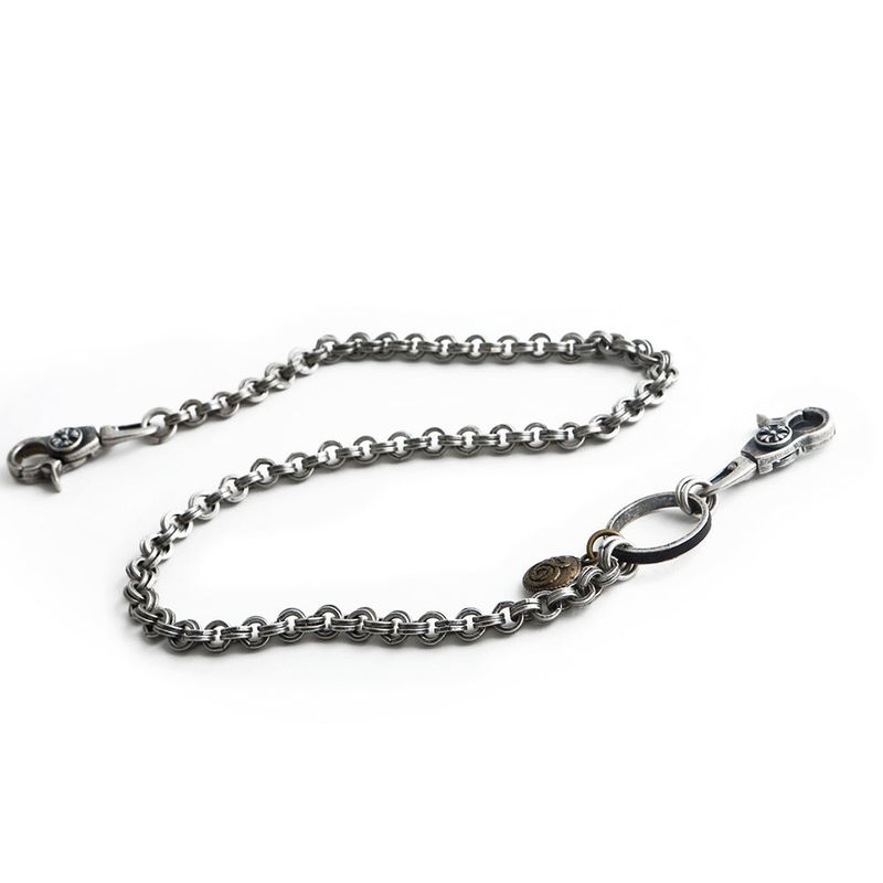 SVC-523 Antique Silver Ginger Keychain