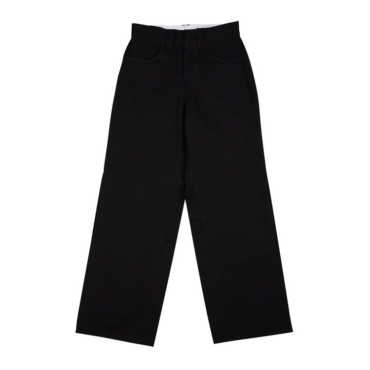 BSRABBIT(ビエスラビット)の「WMNS LOOSEFIT COTTON PANTS BLACK(Pants)」