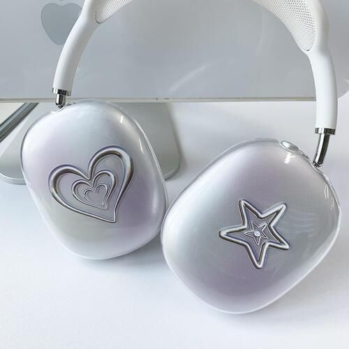 Pink metal Star AirPods Max Case