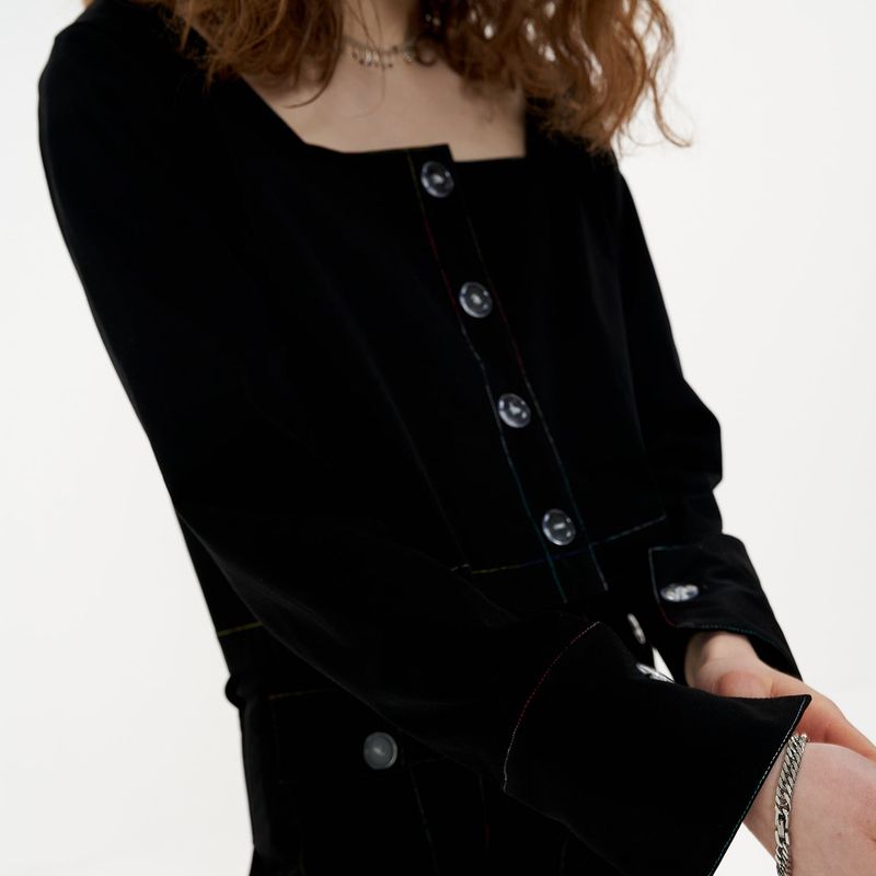 Minimal Set-up Shirt [Black]