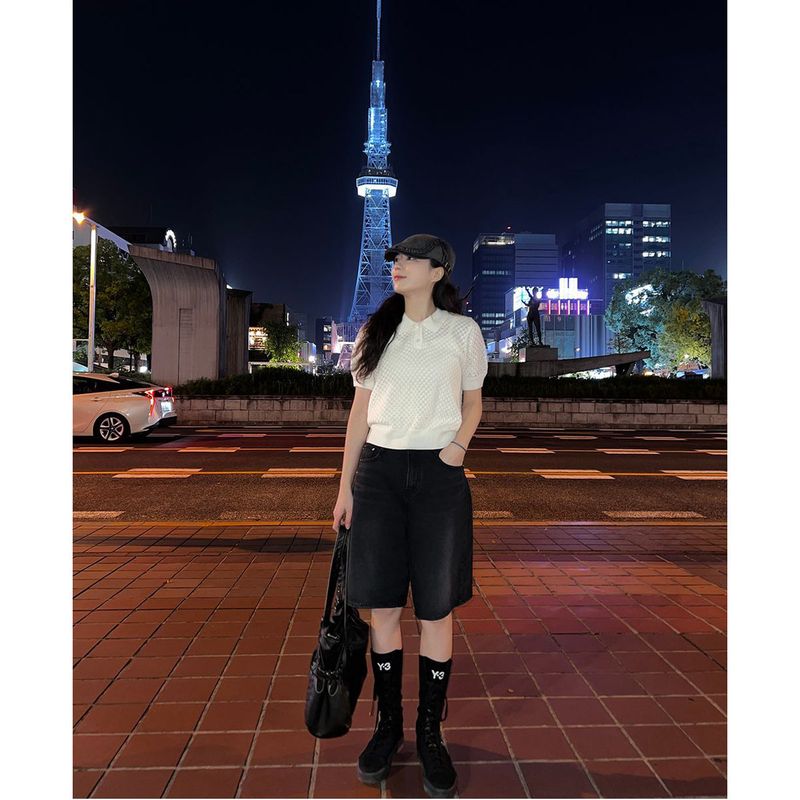 Mao Bermuda Denim Pants