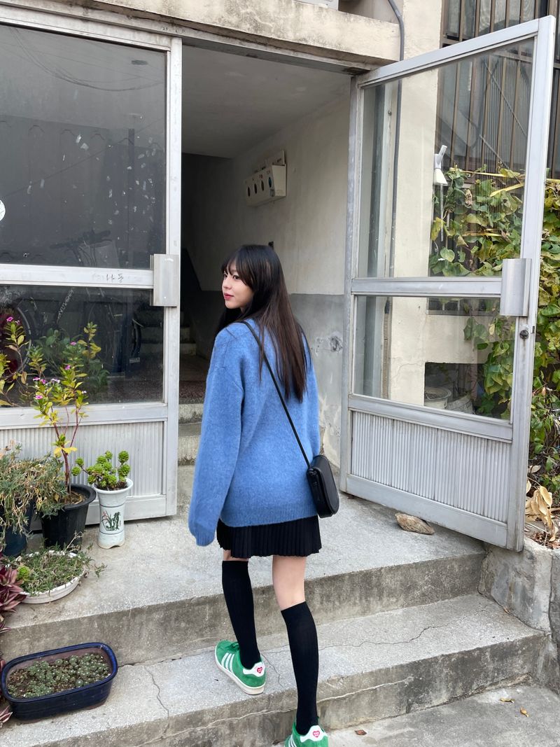 Certain mini pleats skirt