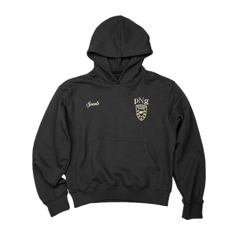 PNG Journal（ピーエヌジー ジャーナル）の「CARDIO HOODIE - BLACK（Tops）」