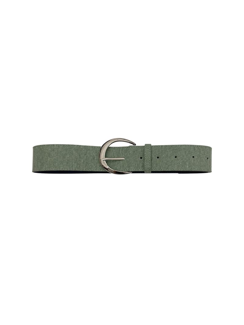 Crescent moon belt _Green mint